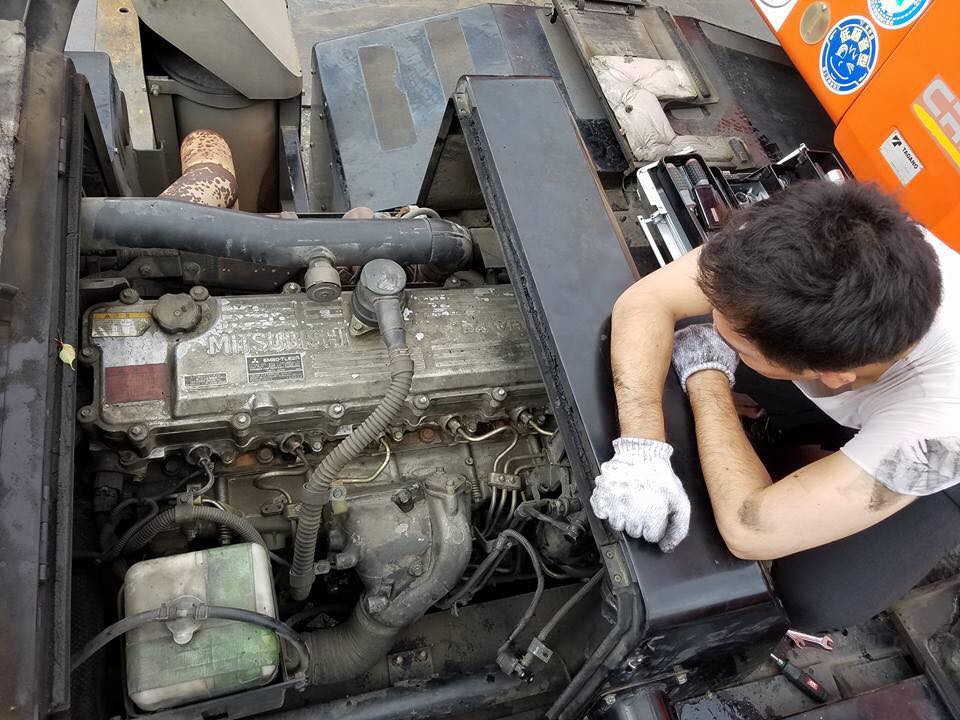 Sửa xe nâng tại Kiến An Hải Phòng